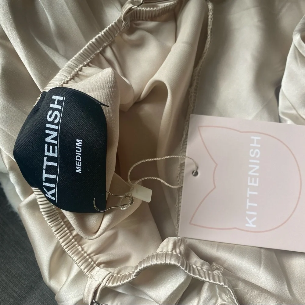 NTW KITTENISH Champagne Jumpsuit - Picture 6 of 6